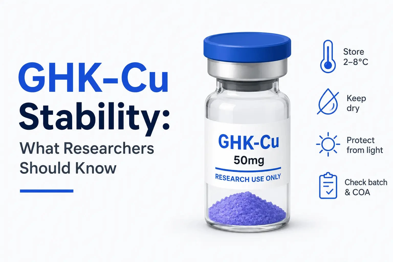 GHK-Cu Stability: What Researchers Should Know