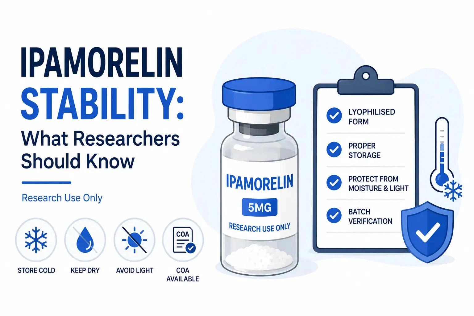 Ipamorelin Stability: What Researchers Should Know