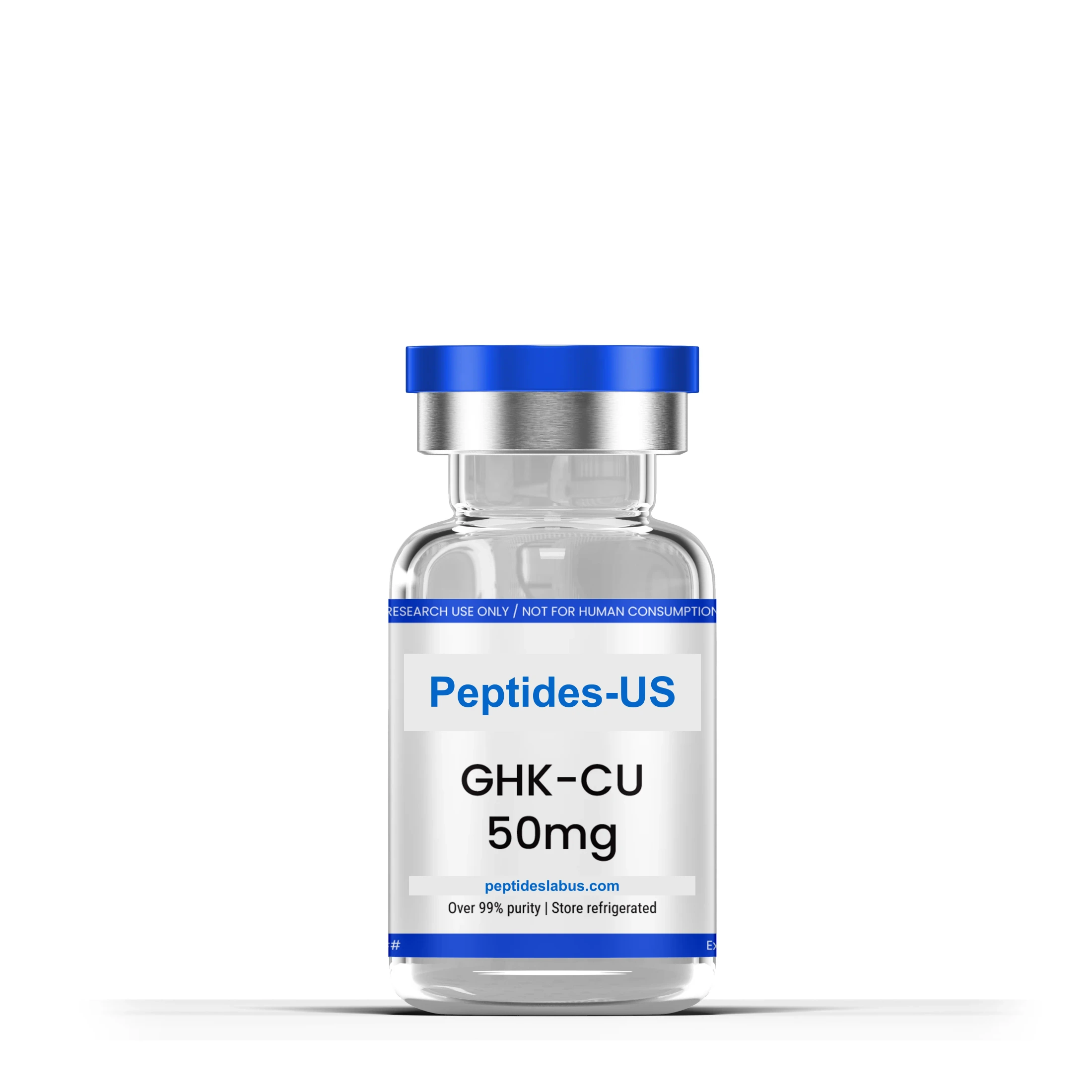 GHK-Cu 50mg research peptide vial stability information